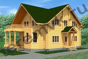 Деревянный дом «Д-193-93»
