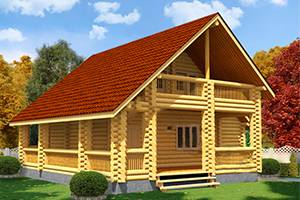Проект деревянного дома «Д-165-79» 
